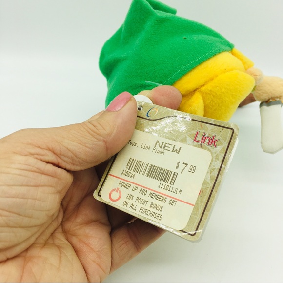 Nintendo Legend of Zelda Toon Link 7.5" Plush Figure The Phantom Hourglass 2011 - Picture 4 of 7